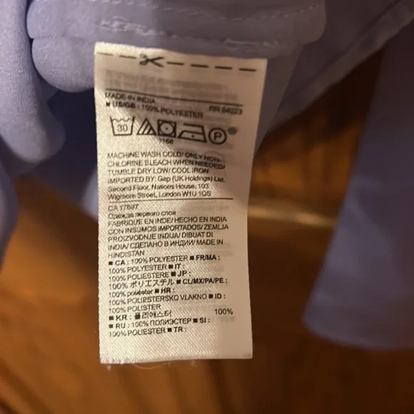 Banana Republic lilac blouse - Picture 6 of 7